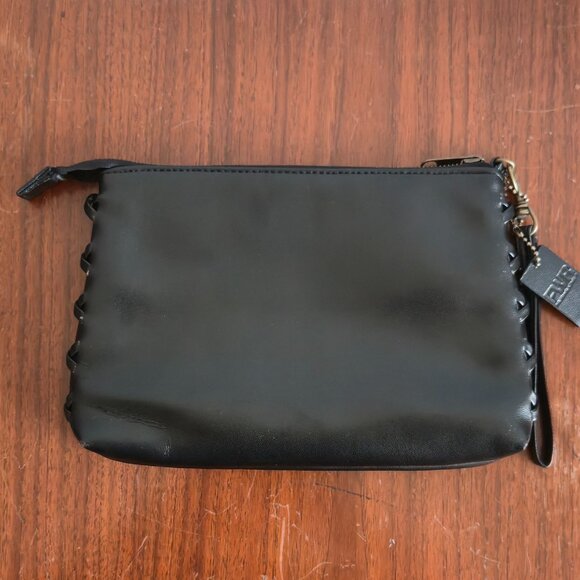 Fairweather Floral Embroidered Clutch / Wristlet | Vintage Y2K - Picture 2 of 8